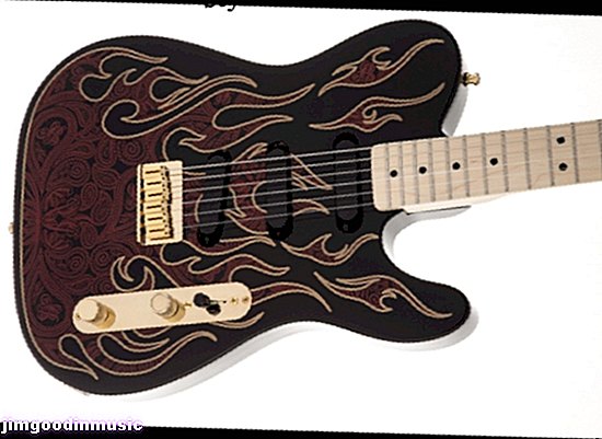 5 najboljših kitarov serije Fender Telecaster Artist