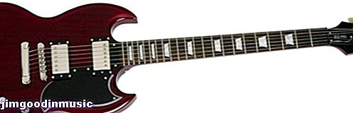 Epiphone G-400 PRO vs Gibson SG ģitāras apskats