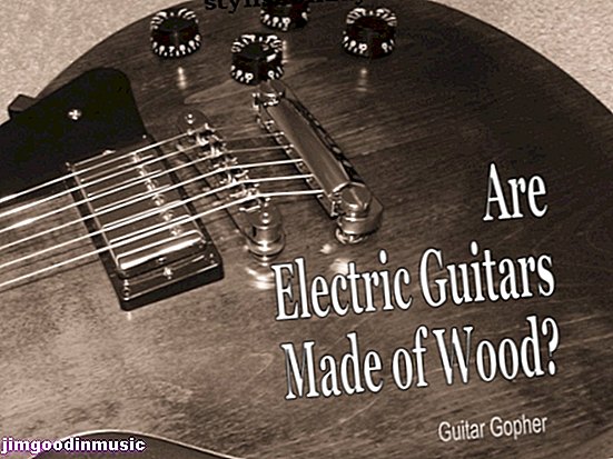 일렉트릭 기타는 나무로 만들어져 있습니까?