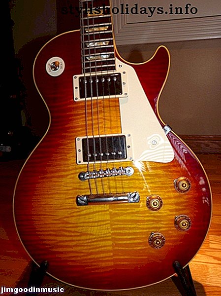 AA, AAA ali AAAA - kaj pomeni vrhunske kitare Flame Maple?