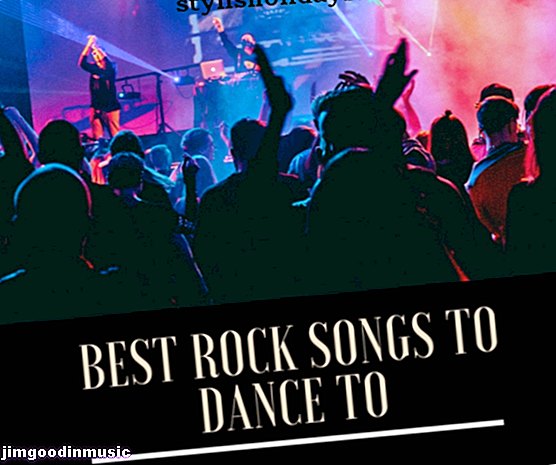 100 najlepších tanečných rockových piesní