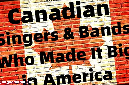 미국에서 그것을 크게 만든 63 명의 캐나다 가수와 밴드