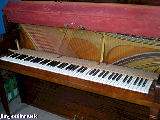 Come riparare i tasti del pianoforte rotti