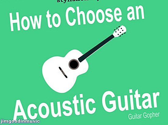 Sådan vælges en akustisk guitar til en begynder