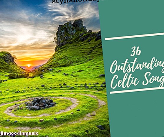 36 Vynikající keltské písně, umělci a hudba