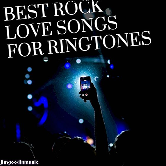 100 parasta rock-rakkauslaulu soittoääniä varten