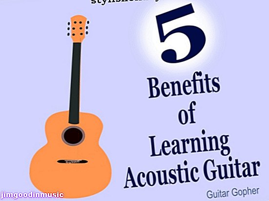 5 Výhody naučenia sa hrať na akustickú gitaru