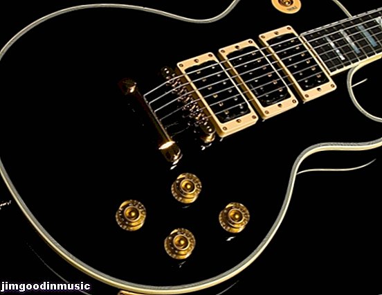 5 najboljših kitarov po meri Gibson Les Paul s 3 pickupi