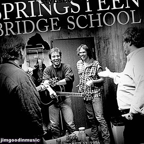 Bruce Springsteen Bridge tilto mokyklos naudos koncertas 1986 m. Albumo peržiūra