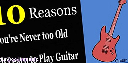 10 priežasčių, kodėl jūs niekada ne per senas, kad išmoktumėte groti gitara