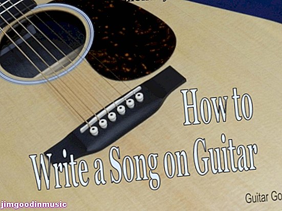 Hvordan skrive en sang på gitar for nybegynnere