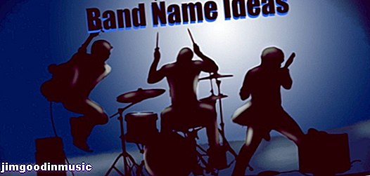 Boas idéias para nomes de bandas: Uma banda não é uma banda, a menos que você tenha uma