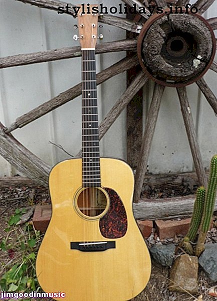 De fem fineste mahogni-krop, der var opmærksomme på akustiske guitarer for amatører eller professionelle