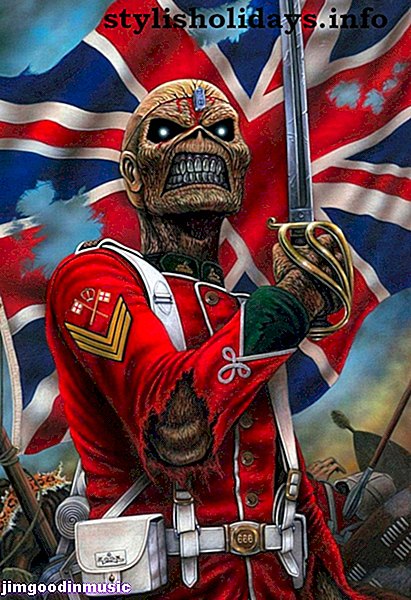 sự giải trí - Bìa album Iron Maiden của Derek Riggs