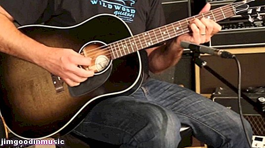 5 nejlepších mahagonových tělových akustických / elektrických dreadnought kytar