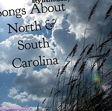 54 písní o Severní Karolíně a Jižní Karolíně