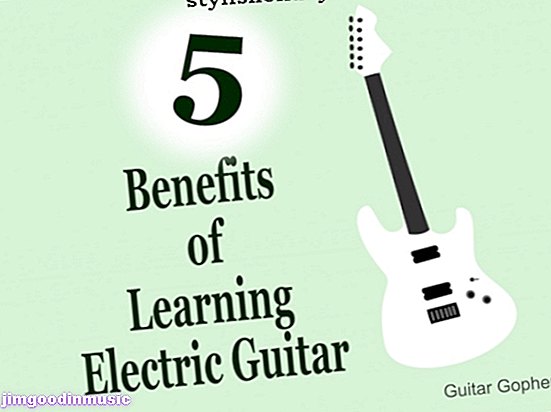 5 Предности учења научено свирати електричну гитару