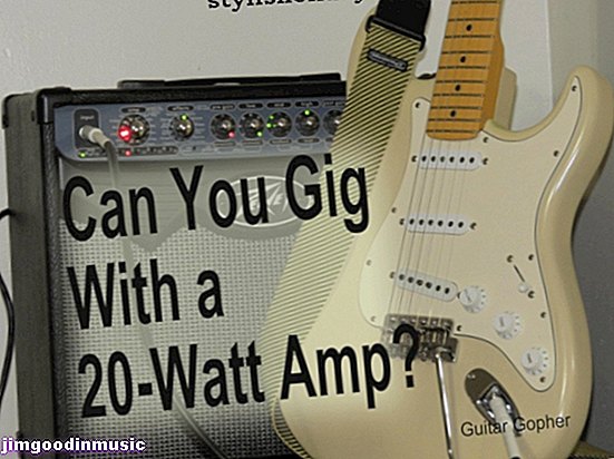 15 와트 또는 20 와트 기타 앰프로 공연 할 수 있습니까?