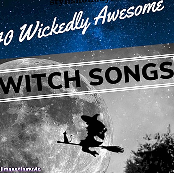 40 Wickedly Awesome Witch Songs pro fanoušky černé magie