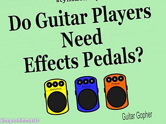 Ar gitarų grotuvams reikia efektų pedalų?