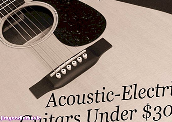 Geriausios akustinės ir elektrinės gitaros iki 300 USD