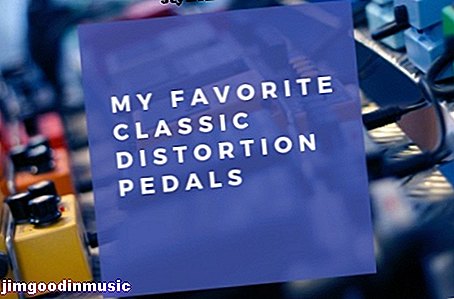 5 pedales de distorsión clásicos