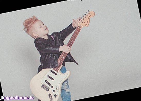 entretenimento - Como escolher lições de guitarra para o seu filho