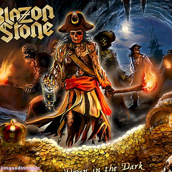 Blazon Stone "Down in the Dark" (2017) -albumikatsaus