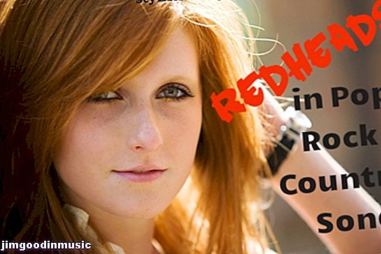 47 Pop-, rock- og country-sanger om rødhårete