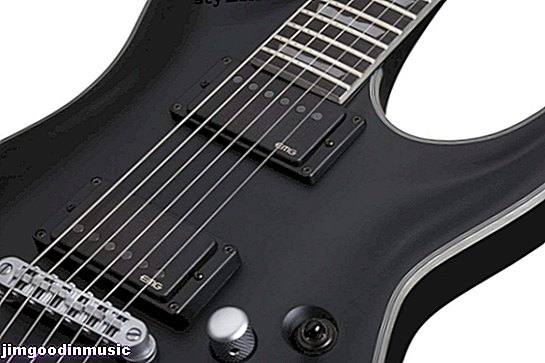 „Schecter“ gitarų apžvalga: „C-1 Platinum“ ir „Hellraiser“ prieš „Omenas 6“