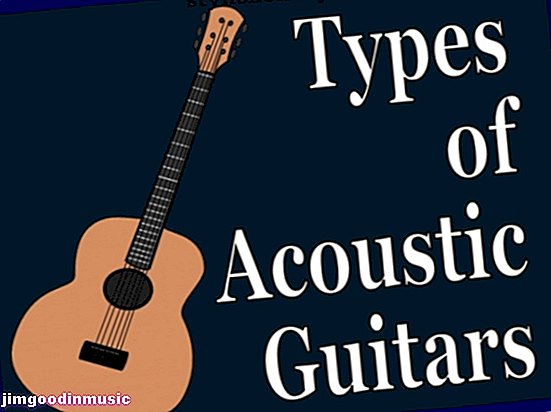 Algajate juhend akustilise kitarri kere tüüpide ja suuruste kohta