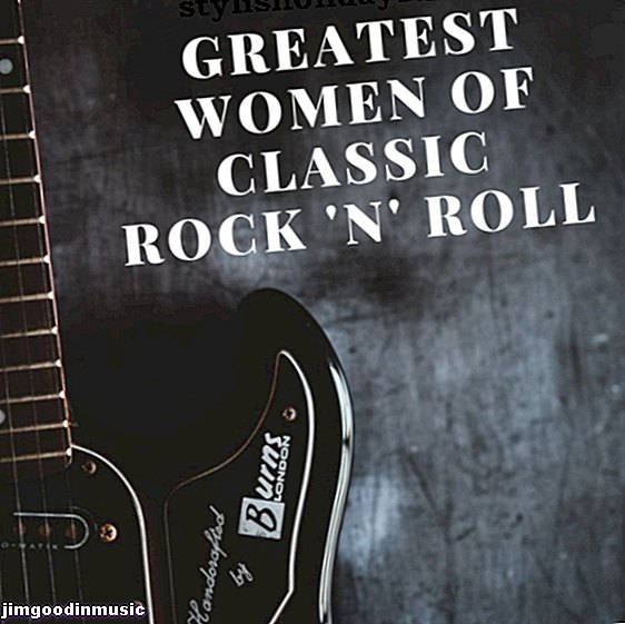 أفضل 20 امرأة كلاسيكية في موسيقى الروك أند رول