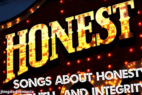 36 canciones sobre honestidad, verdad e integridad