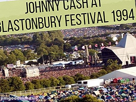 Klassiske koncerter: Johnny Cash på Glastonbury Festival 1994
