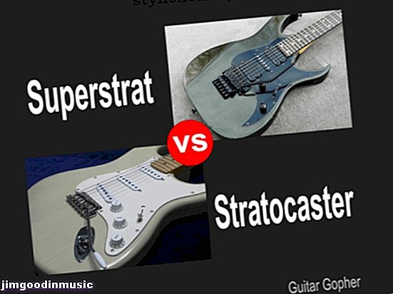 Superstrat vs. Stratocaster : 차이점은 무엇입니까?