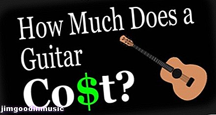 ¿Cuánto cuesta una guitarra para un principiante?