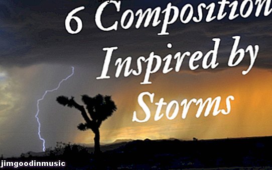 폭풍에서 영감을 얻은 6 가지 클래식 작곡가 및 작곡
