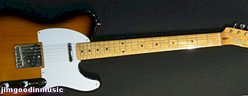 5 geriausios ne „Fender“ televizijos kanalų gitaros
