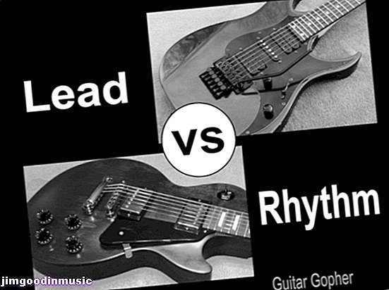 Hlavní kytara vs. rytmická kytara: Jaký je rozdíl?