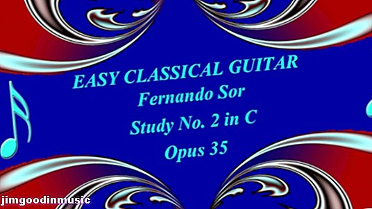 Lengva klasikinė gitara: Sor - „Opus 35 No.2