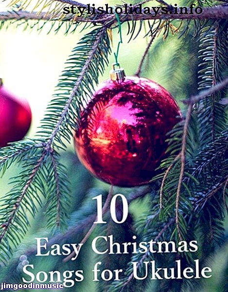 10 أغاني سهلة لعيد الميلاد القيثارة