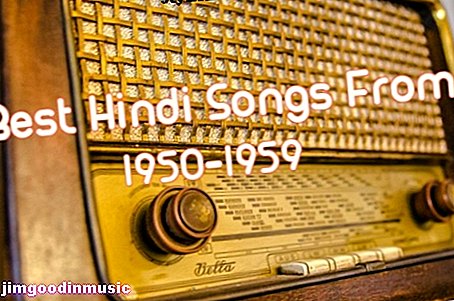 1950'lerin en iyi 75 Hintçe Şarkıları