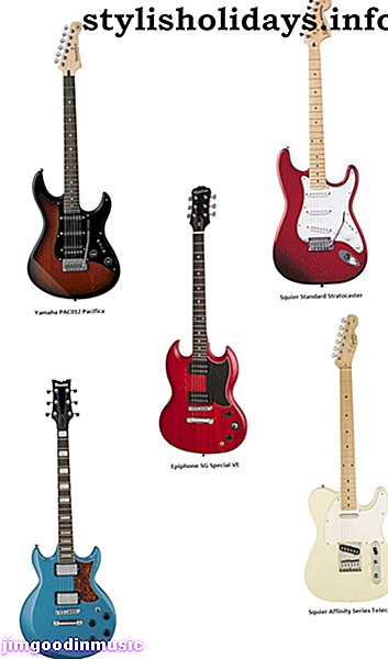 5 populiariausios elektrinės gitaros pradedantiesiems (2019 m.)