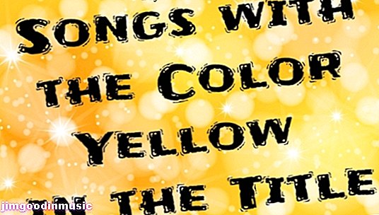 44 piesní s farbou žltej v názve