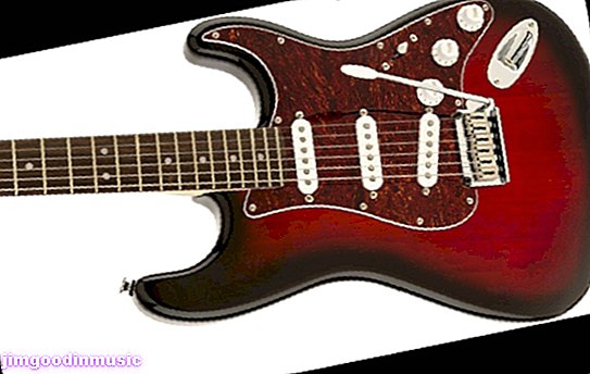 „Squier“ ir „Fender Stratocaster“ gitaros apžvalga