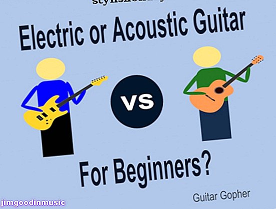 هل يجب أن يبدأ المبتدئون على الغيتار الكهربائي أو الصوتي؟