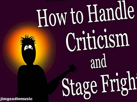 Come gestire le critiche ed evitare la paura del palcoscenico come chitarrista