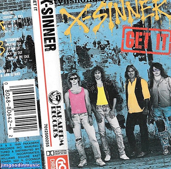 Album nhạc rock bị lãng quên: X-Sinner, "Get it" (1989)
