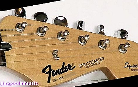 Stratocaster של הפנדר "סדרת Squier" - לא מסווש אופייני!