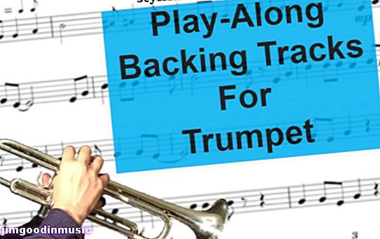 Roliga trumpet-backspår och spel-längs